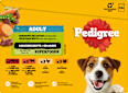 Nassfutter Hund gemischte Selektion in Sauce, Multipack (12x100 g) Pedigree
