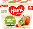 Ovocný príkrm 100% ovocie - jablko, kivi a acerola Hami