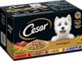 Nassfutter Hund Landküche Vielfalt in Sauce, Multipack (8x150 g) Cesar