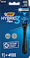 Hybrid Flex3 Rasierer mit Klingen BIC