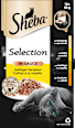 Nassfutter Katze, Selection in Sauce - Geflügel Variation, Multipack (12x85 g) Sheba