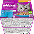 Nassfutter Katze Fischauswahl in Gelee, Multipack (24x85 g) Whiskas