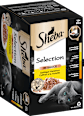 Nassfutter Katze, Selection in Sauce - Geflügel Variation, Multipack (12x85 g) Sheba