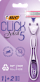 5 CLICK Soleil ženski brijač - drška + 2 dopune BIC