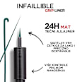 INFAILLIBLE GRIP 24H MATTE tečni ajlajner - 04 Emeraude L'ORÉAL PARiS