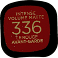 Color Riche Intense Volume Matte Ruj 336 Le Rouge Avant-garde L'ORÉAL PARiS