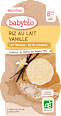 Desert din lapte cu orez și vanilie 8+ babybio
