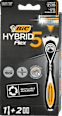 Flex5 Hybrid brijač drška + 2 dopune BIC
