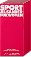 Eau de Toilette Sport For Woman Jil Sander