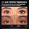 PANORAMA VOLUME MILLION LASHES maskara - All Night Black L'ORÉAL PARiS