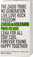 This is Us edt  Zadig & Voltaire