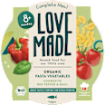 Menü Nudelgericht mit Gemüse, ab 8 Monaten LoveMade Organics