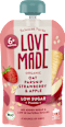 Quetschie Haferbrei, Pastinake, Erdbeere und Apfel, ab 6 Monaten LoveMade Organics