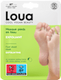 Maschera piedi esfoliante Loua