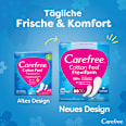 Slipeinlagen Cotton Feel Flexiform mit Frischeduft Carefree