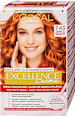 Tartós hajfesték, rézfényű aranyszőke 7.43 L'ORÉAL PARiS EXCELLENCE Creme