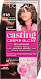 Hajszínező, mogyorós mochaccino 518 L'ORÉAL PARiS CASTING Crème Gloss