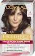 Creme 3-Fach Pflege Creme Farbe - Nr. 4 Mittelbraun L'ORÉAL PARiS EXCELLENCE Creme