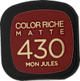 Color Riche Matte Szminka 430 Mon Jules L'ORÉAL PARiS