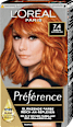 Permanente Haarfarbe - Nr. 7.4 Dublin Kupferblond L'ORÉAL PARiS PRÉFÉRENCE