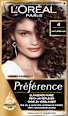 Haarfarbe 4 Naturbraun L'ORÉAL PARiS PRÉFÉRENCE