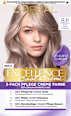 Boja za kosu – 8.11 Ultra Ash Light Blonde L'ORÉAL PARiS EXCELLENCE Creme