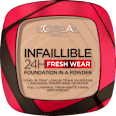 Infaillible 24H Fresh Wear puder u kamenu – 130 True Beige  L'ORÉAL PARiS