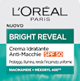 Bright Reveal Crema idratante anti-macchie con SPF50 L'ORÉAL PARiS