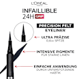 Eyeliner Precision Felt 01 Black L'ORÉAL PARiS