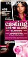 barva na vlasy 418 Čokoládová moka L'ORÉAL PARiS CASTING Crème Gloss