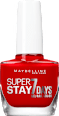 Nagellack Super Stay Forever Strong 7 Days 008 Rouge Passion Passionate Red MAYBELLINE NEW YORK