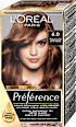 barva na vlasy 6.0 Tmavá blond L'ORÉAL PARiS PRÉFÉRENCE