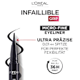 Eyeliner Infaillible 36H Micro 01 Obsidian L'ORÉAL PARiS