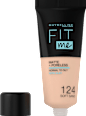 Foundation Fit Me Matte & Poreless 124 Soft Sand MAYBELLINE NEW YORK