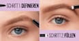 Augenbrauenstift und -puder Express Brow Satin Duo Dark Brown MAYBELLINE NEW YORK
