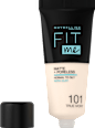 Foundation Fit Me Matte & Poreless 101 True Ivory MAYBELLINE NEW YORK