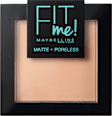 Fit Me Matte+Poreless puder matujący 105 Natural Ivory MAYBELLINE NEW YORK