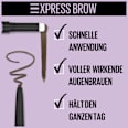 Augenbrauenstift Express Brow Satin Duo 04 Dark Brown MAYBELLINE NEW YORK