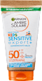 Kids Sensitive expert + Sonnenschutz-Milch 50+ Garnier Ambre Solaire