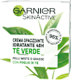 Crema SKINACTIVE opacizzante idratante con tè verde pelli miste o grasse GARNIER SKIN ACTIVE