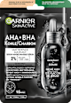 Tuchmaske Serum AHA + BHA Kohle/Charbon Garnier Skin Active