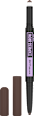 Express Brow Satin Duo olovka za obrve – 04 Dark Brown MAYBELLINE NEW YORK