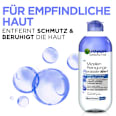 Mizellenwasser empfindliche Haut und Augen All in 1 Garnier Skin Active
