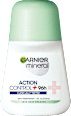 ACTION CONTROL+ roll-on antiperspirant  GARNIER mineral