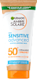 Слънцезащитно мляко Sensitive Advanced SPF 50+ GARNIER AMBRE SOLAIRE