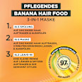 Haarkur Banana Hair Food 3in1 Maske GARNIER FRUCTIS