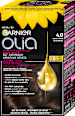 barva na vlasy tmavě hnědá 4.0 GARNIER olia