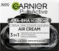Crema gel PureActive opacizzante leggera con carbone e AHA+BHA GARNIER PureActive