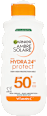 Hydra 24H Protect mlijeko za zaštitu od sunca, SPF 50+ GARNIER AMBRE SOLAIRE