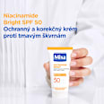 Ochranný krém proti tmavým škvrnám Niacinamide Bright Protecting & Correcting SPF 50 Mixa